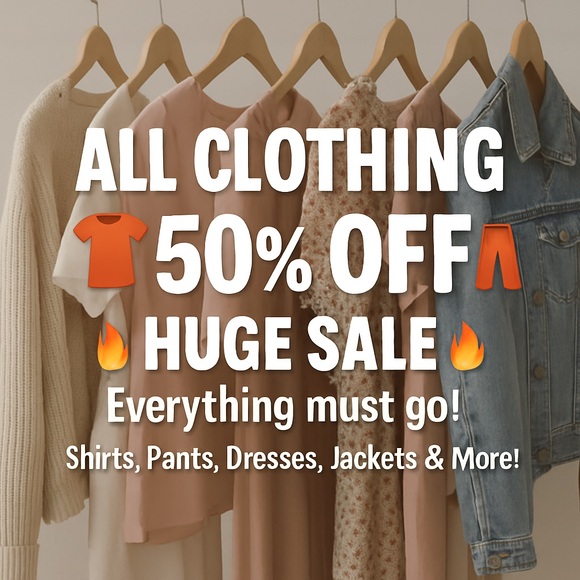 Other - 🔥🔥HUGE CLOTHING SALE 🔥🔥